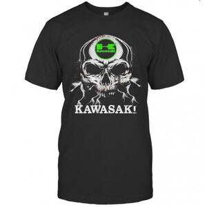 Skull Kawasaki Logo T-Shirt